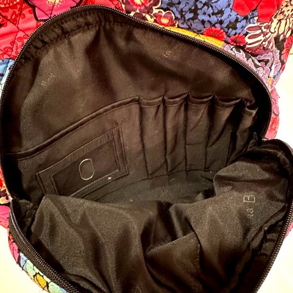 Vera Bradley Floral Fiesta Campus Backpack - Picture 6 of 8